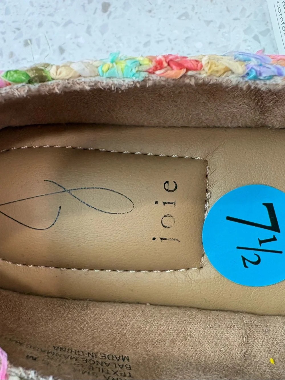 Joie new tags