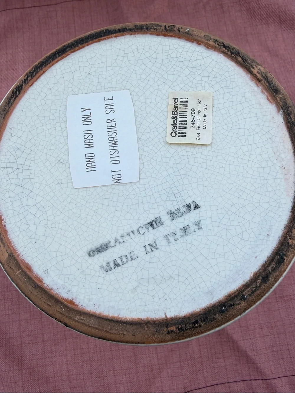 Crate&Barrel design trim body
