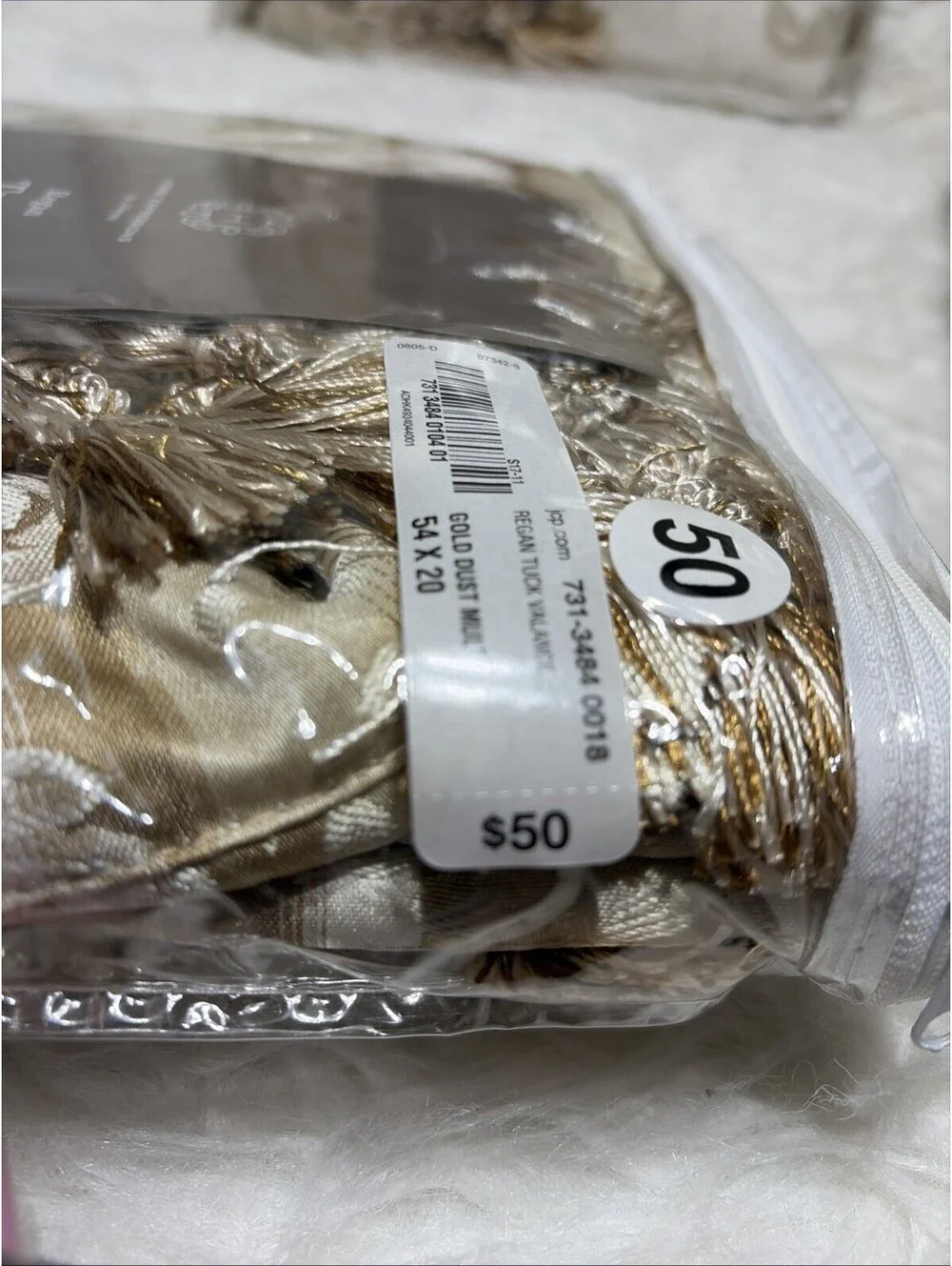 4 New Tuck Valances  Home Expressions By JC Penney - Regan 54in X 20in