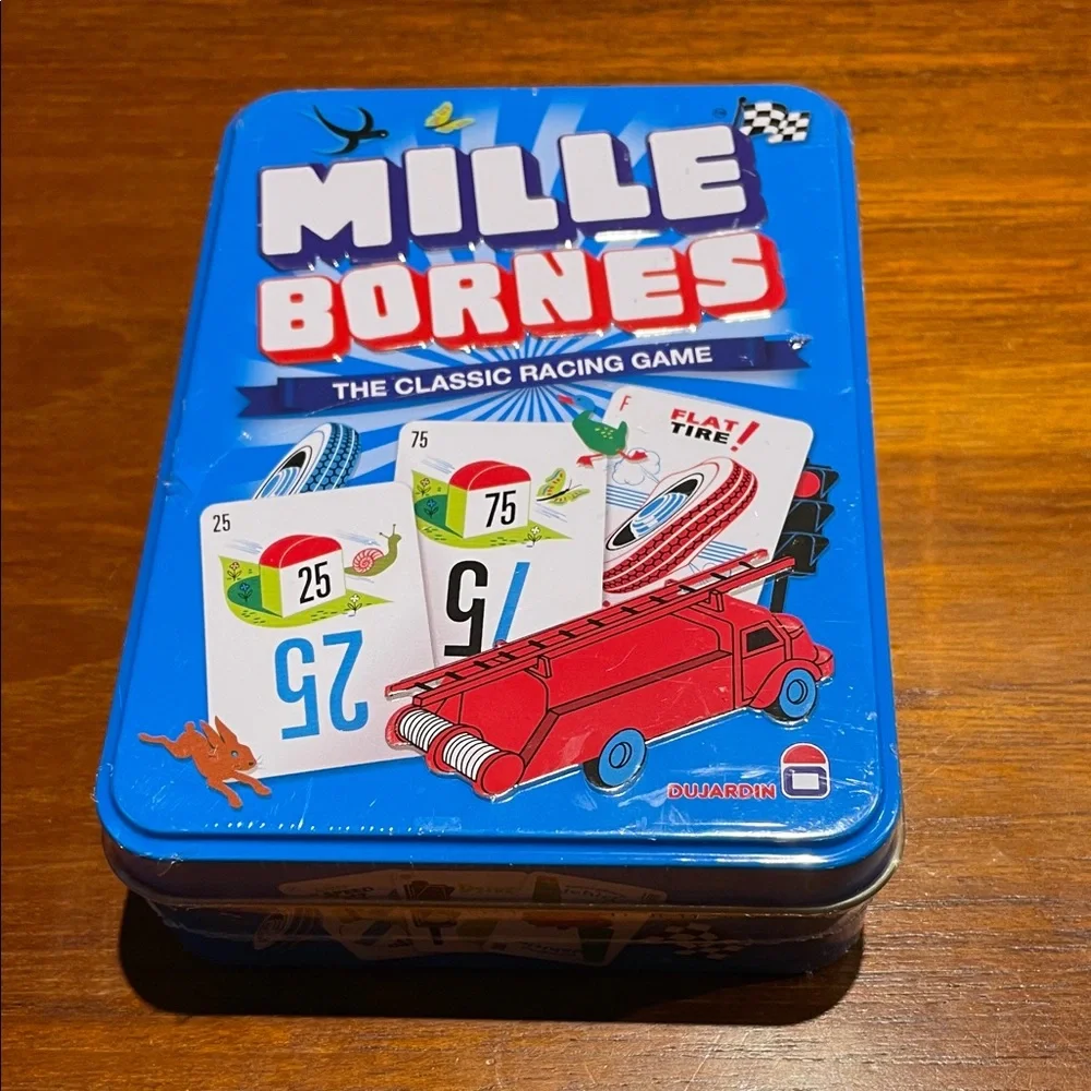 Mille Bornes classic racing card game