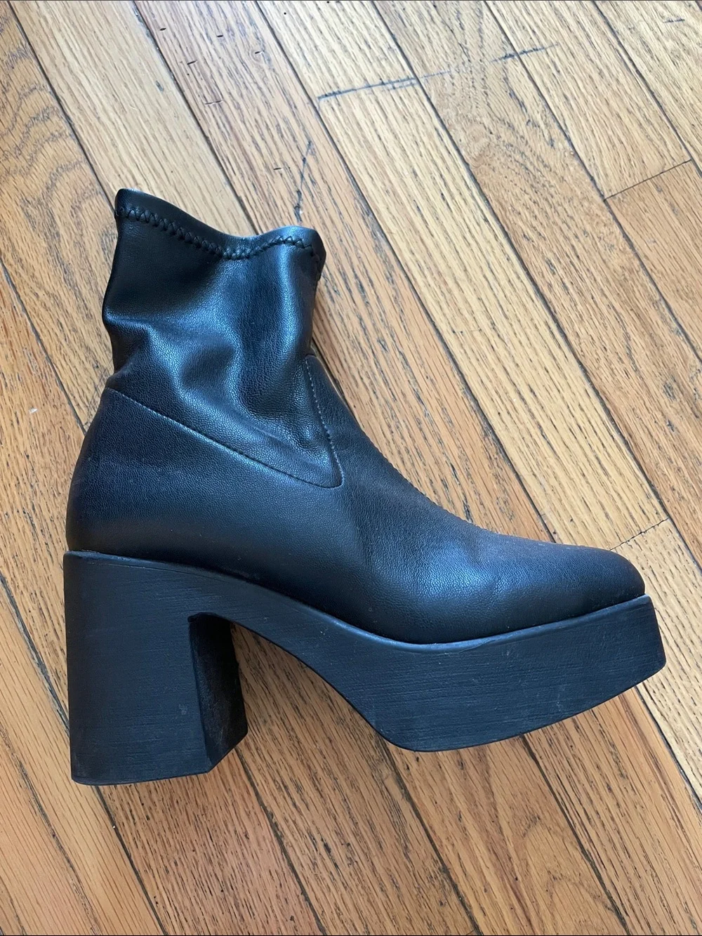 INTENTIONALLY BLANK Platform Ankle Boots