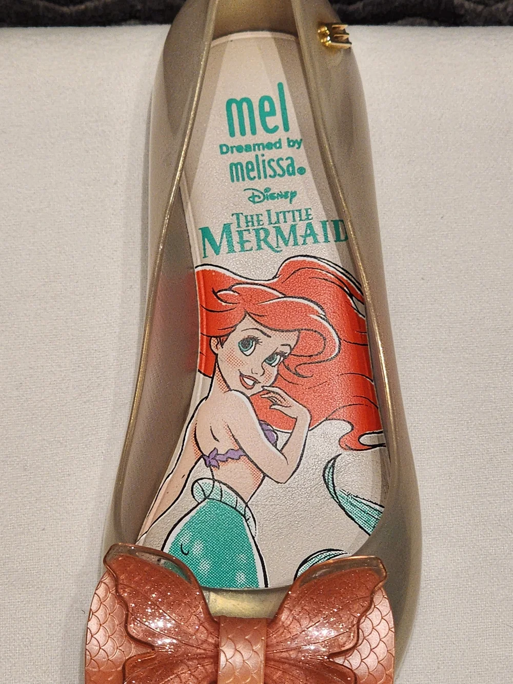 Title: Mini Melissa Little Mermaid Shoes (Size 13K) – Great Condition!