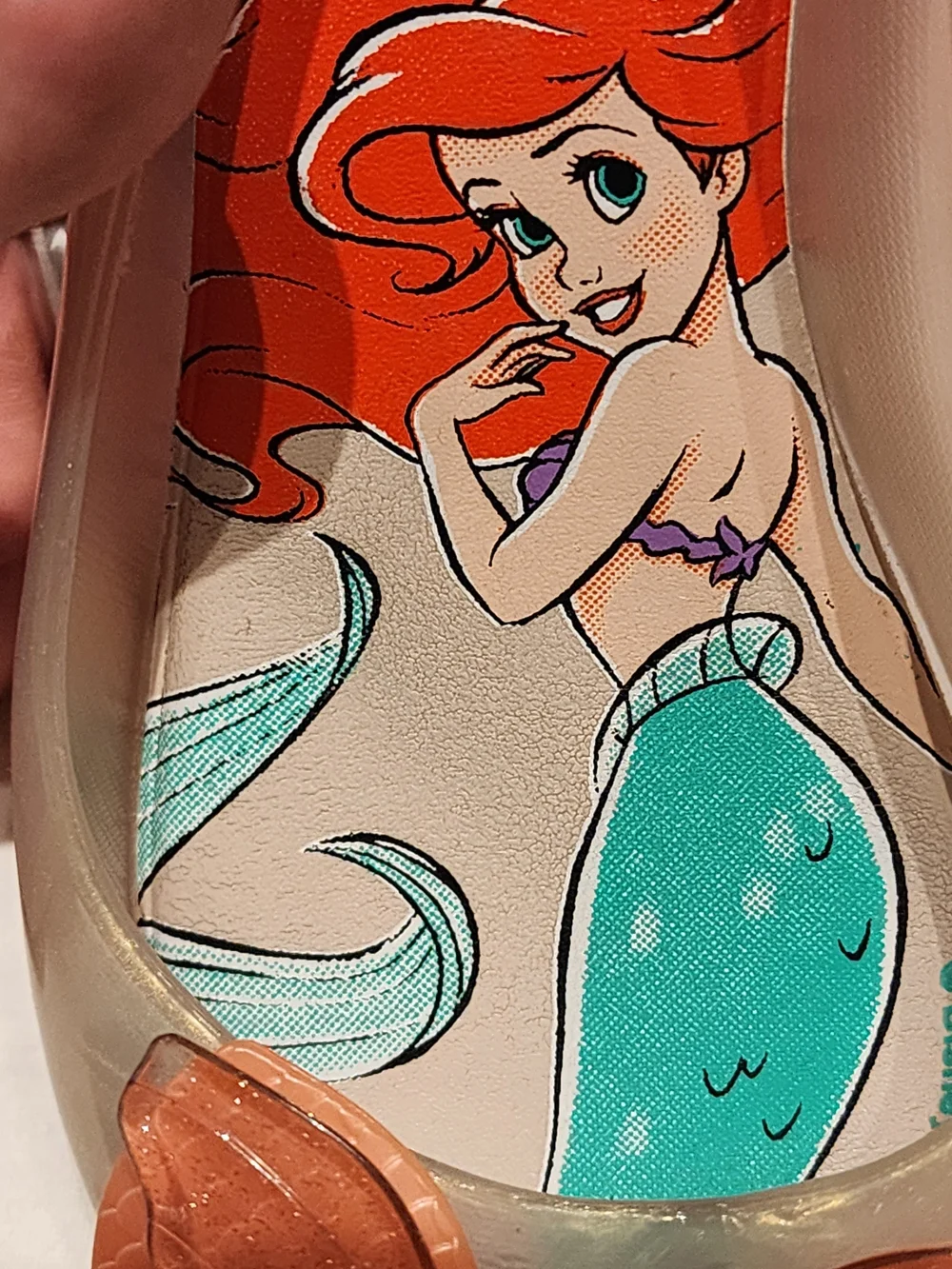 Title: Mini Melissa Little Mermaid Shoes (Size 13K) – Great Condition!