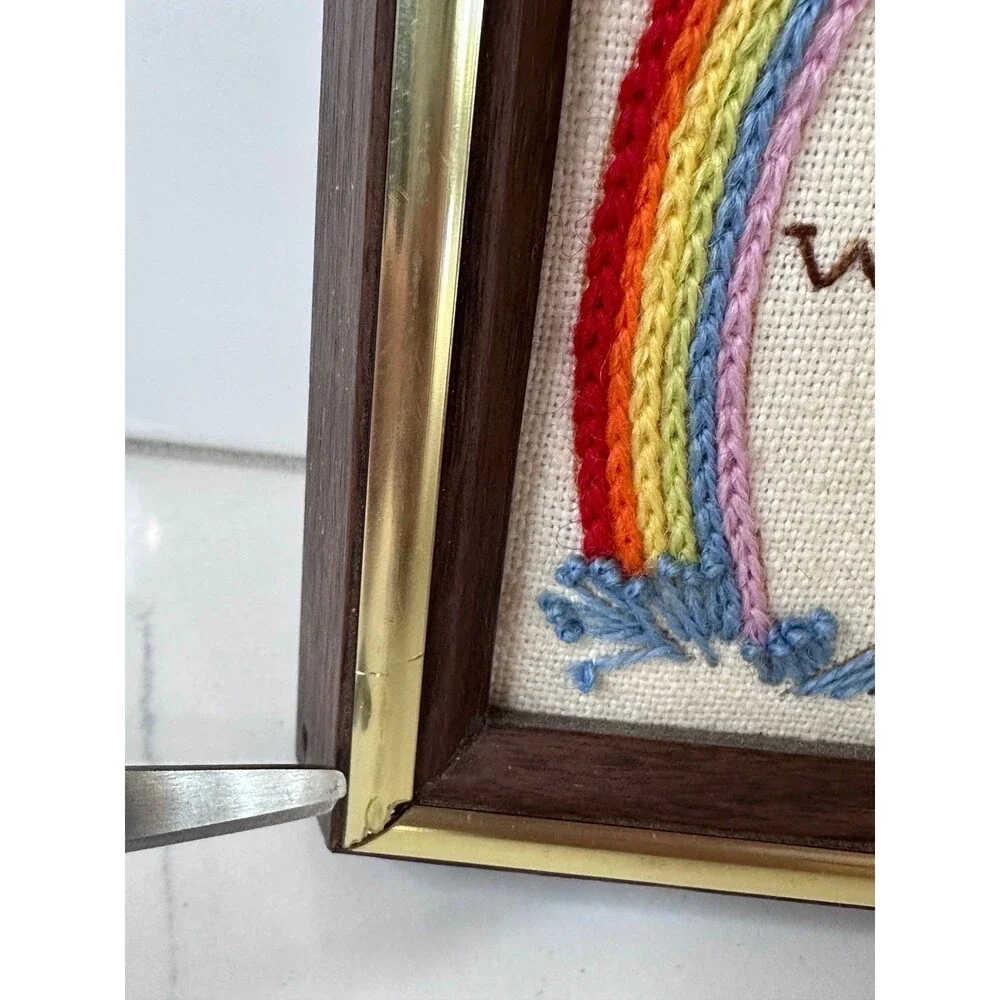 Handmade detailed framed