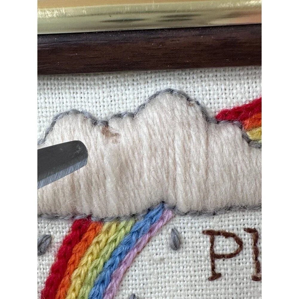 Handmade detailed framed
