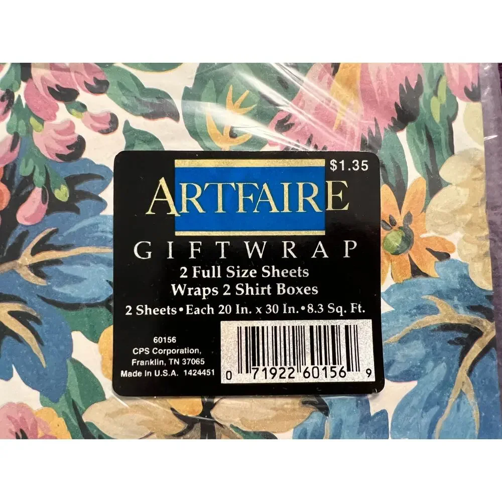Hallmark artfaire wrapping