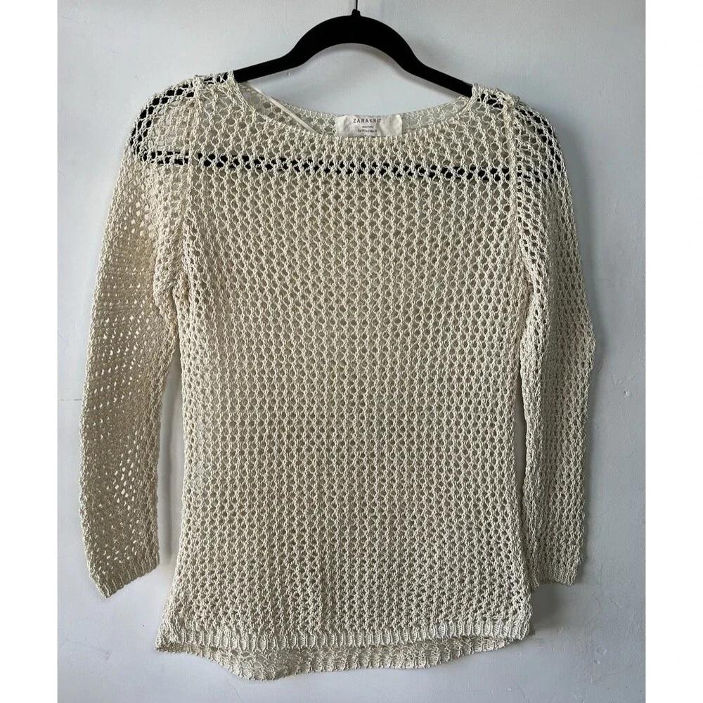Zara zaraknit beige