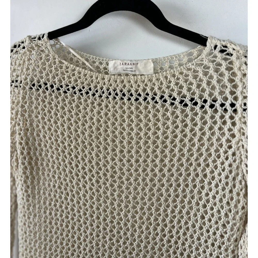 Zara zaraknit beige