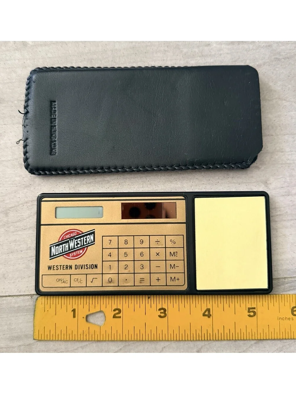 Chicago Northwestern Railroad System Western Division Thin Calculator