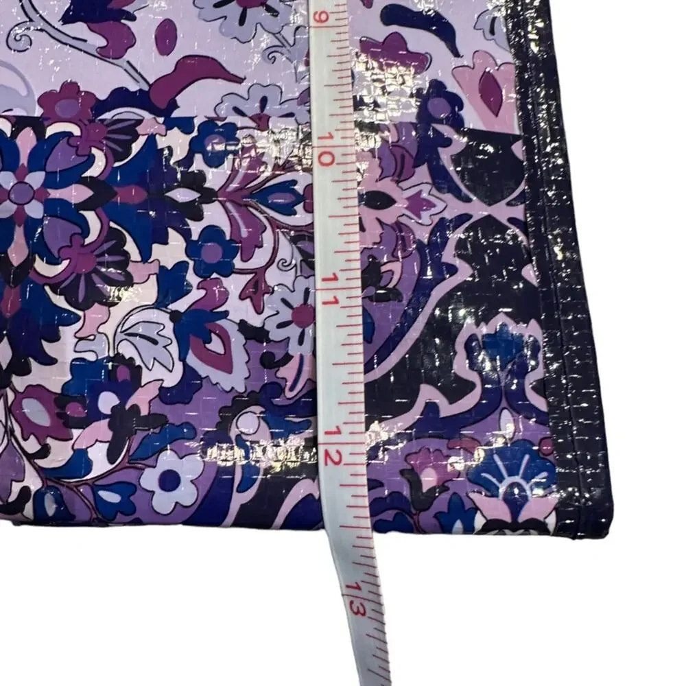 Vera Bradley Wine Gift Bags Set of 2 One Purple and One Blue.  NWOT