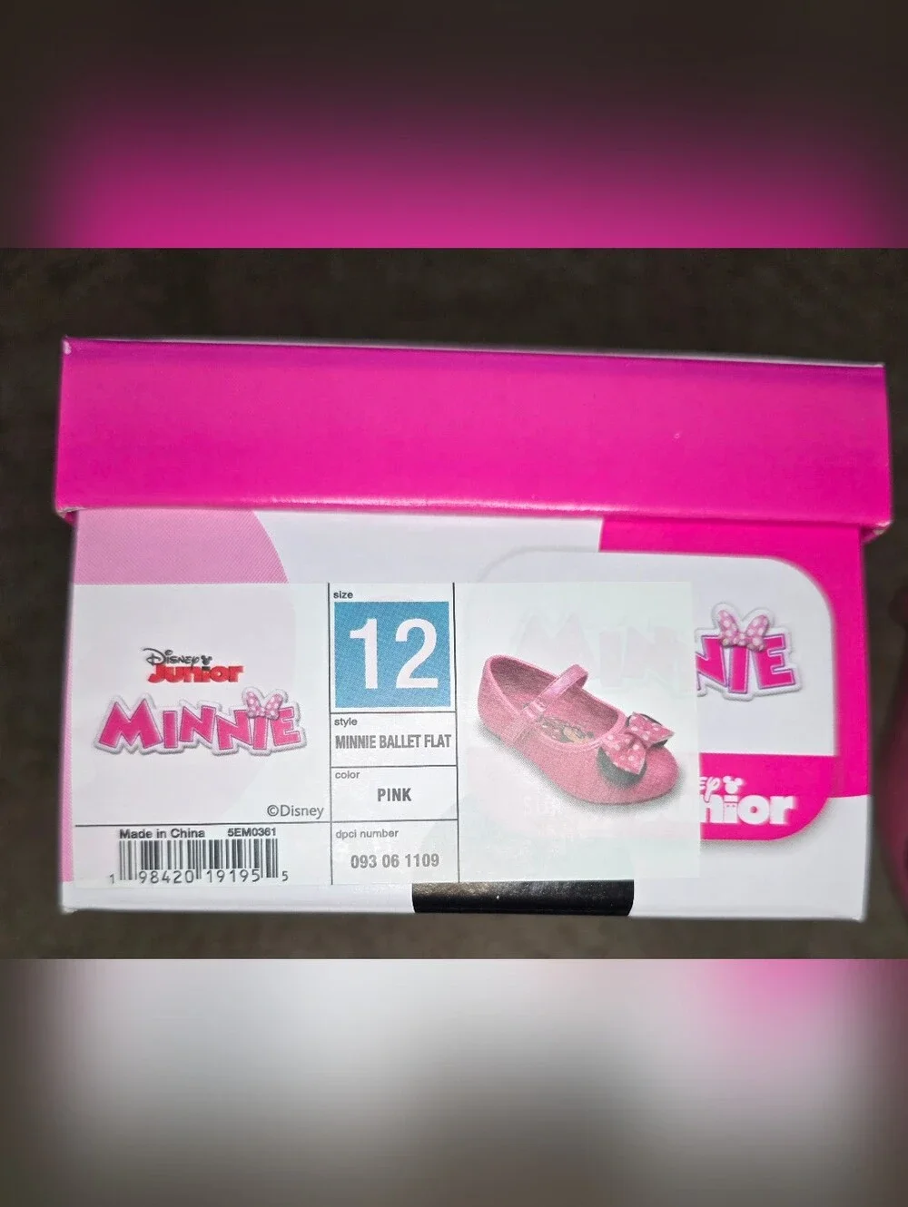 Disney bright pink