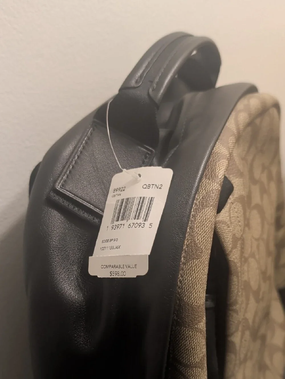 Coach signature canvas