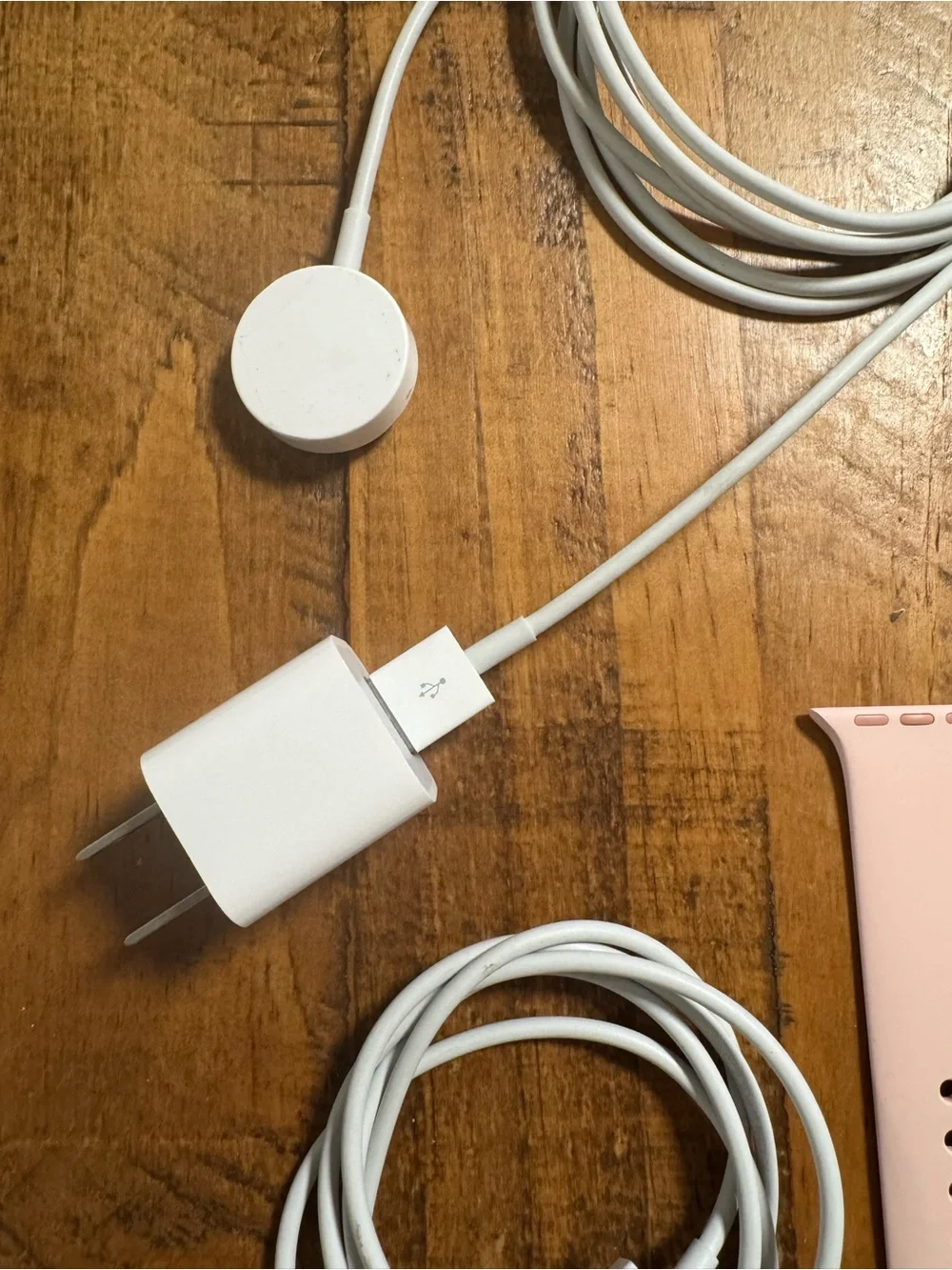 Apple pink watch