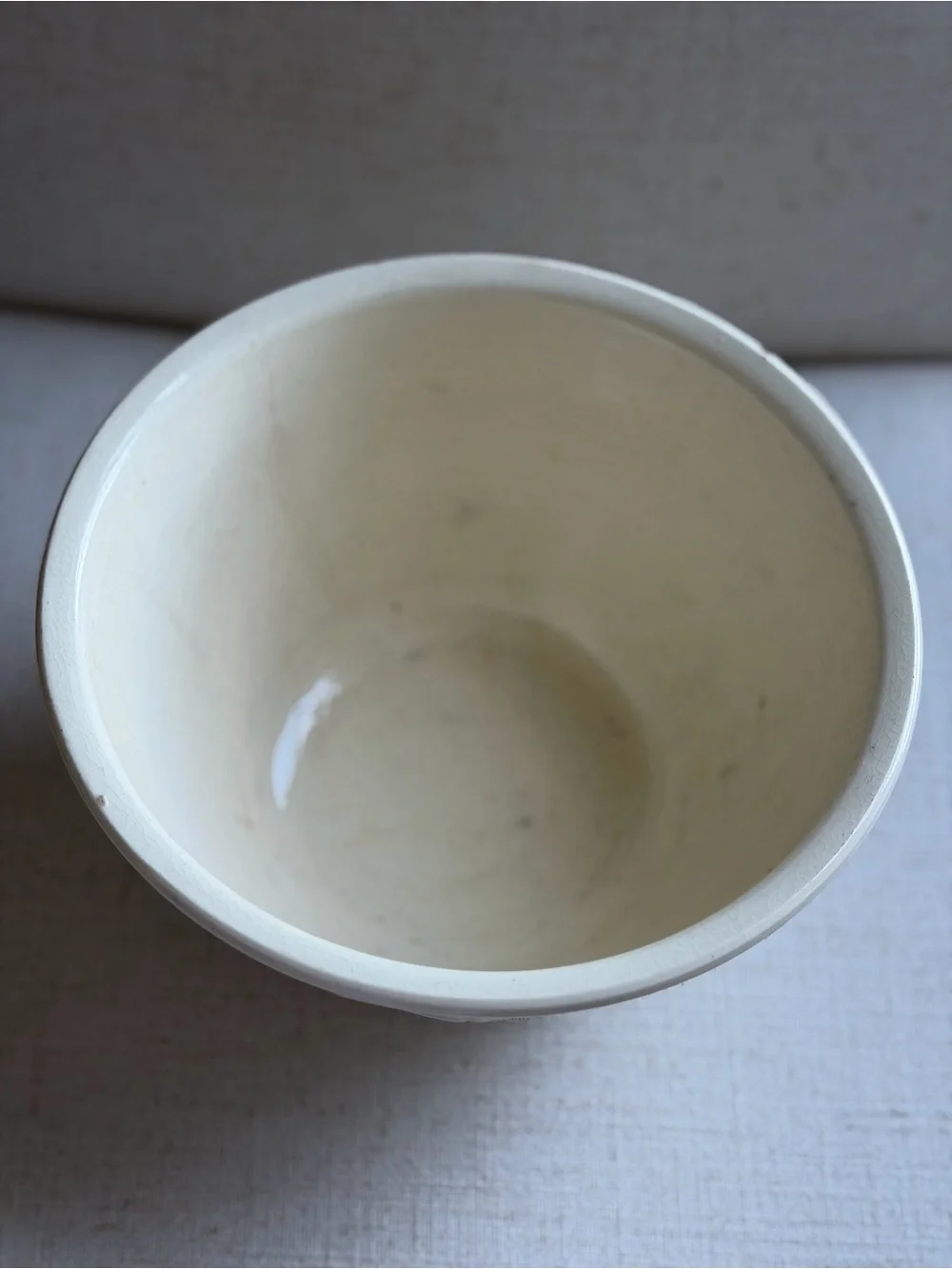 Crate&Barrel cream ceramic