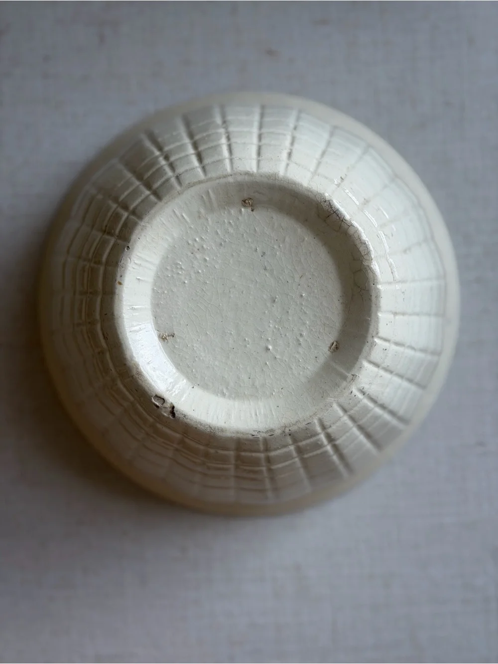 Crate&Barrel cream ceramic