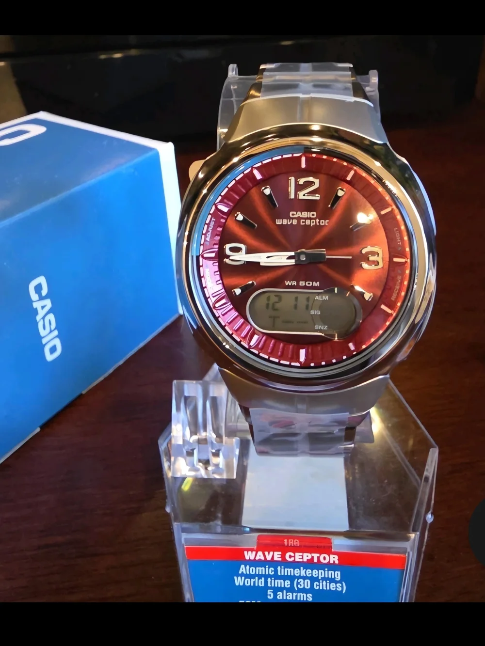 Casio analog digital