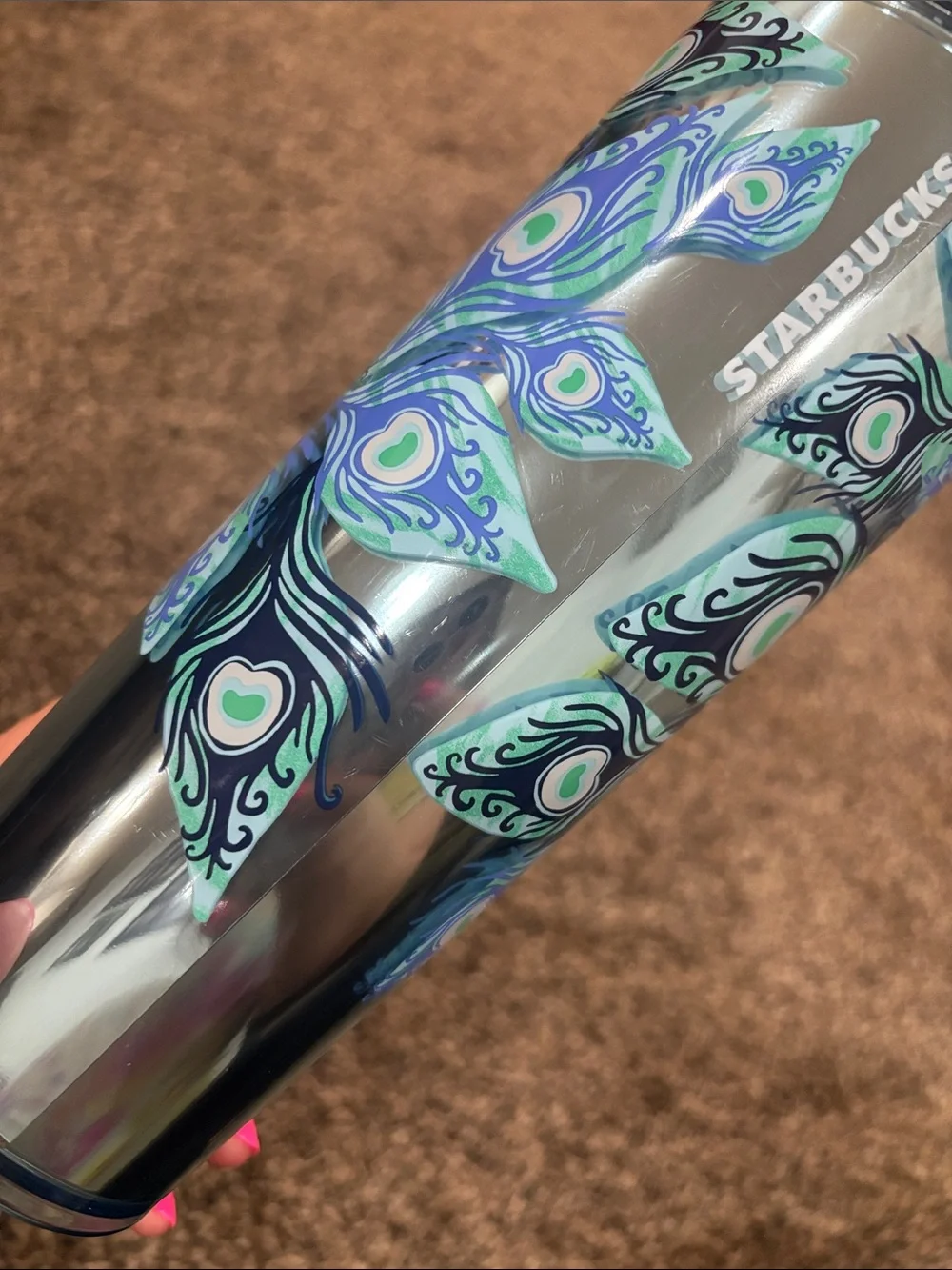 Starbucks silicone straw