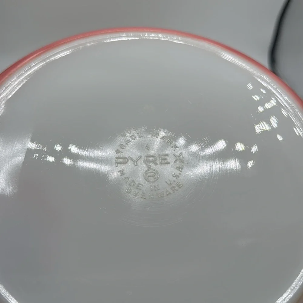 Pyrex flamingo likely dark