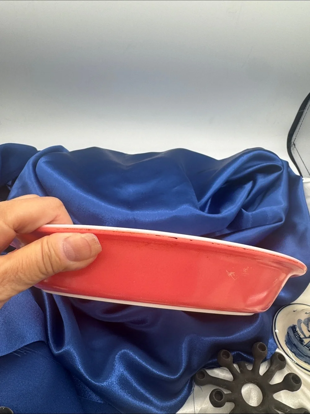 Pyrex pie pink used