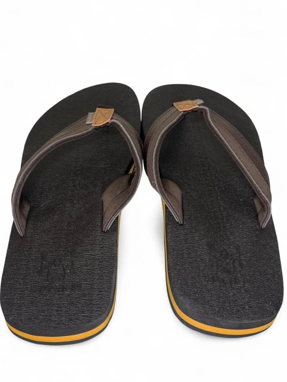 KuaiLu Mens's Flip Flops Thong Yoga Foam Outdoor Sandals Size 11 - NEW