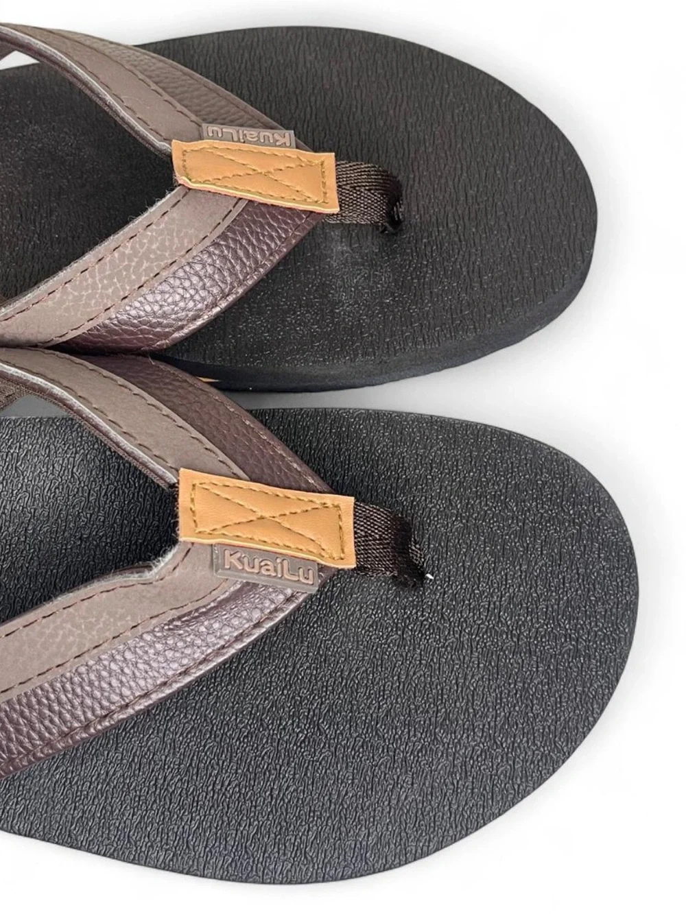 KuaiLu Mens's Flip Flops Thong Yoga Foam Outdoor Sandals Size 11 - NEW
