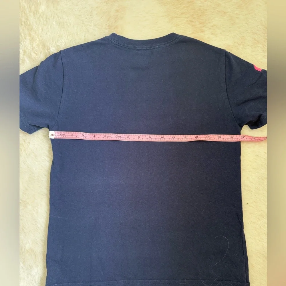 Ralph Lauren Big Pony Cotton Jersey Tee in Navy size Small (8)