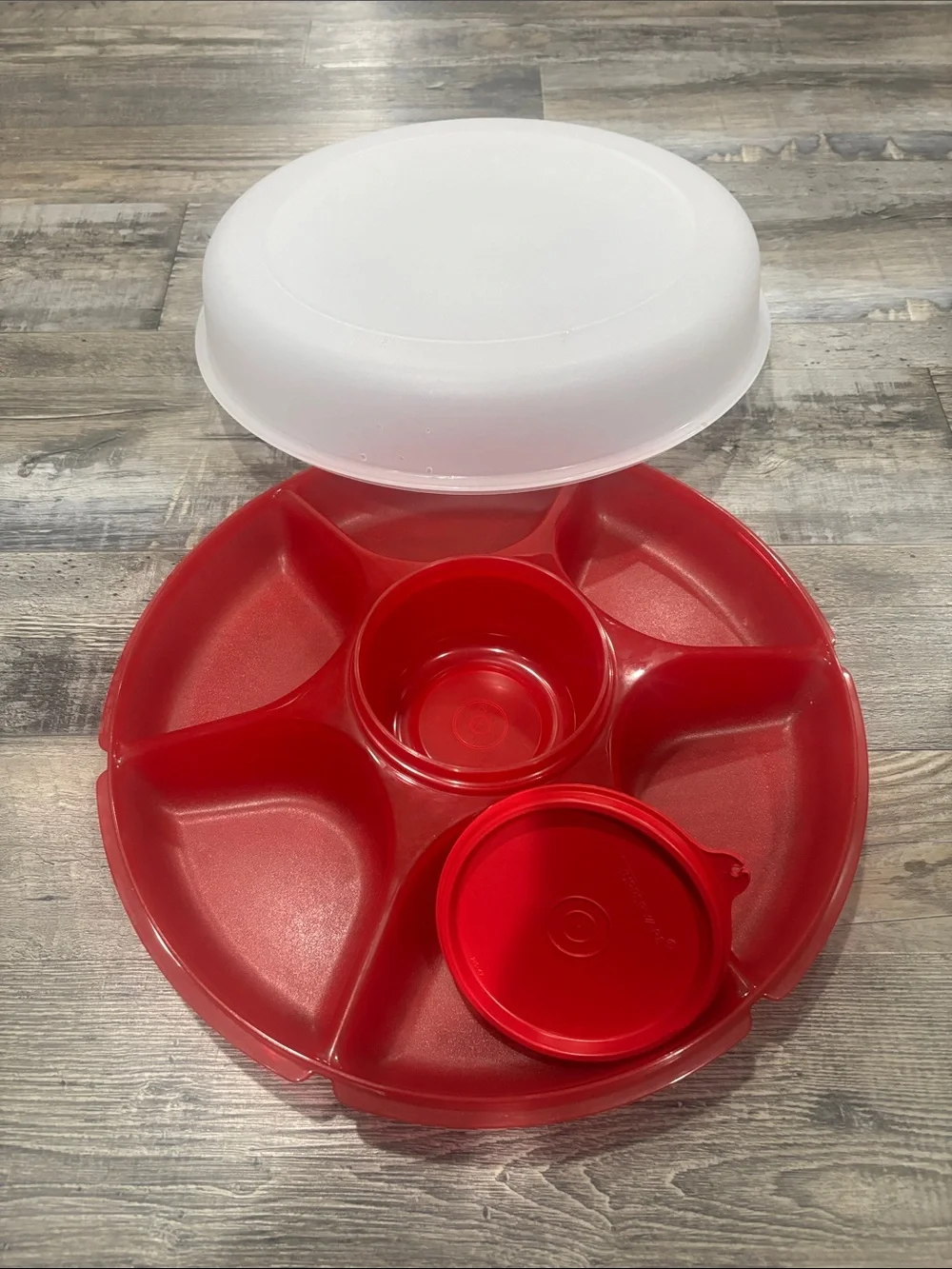 Tupperware received or translucent