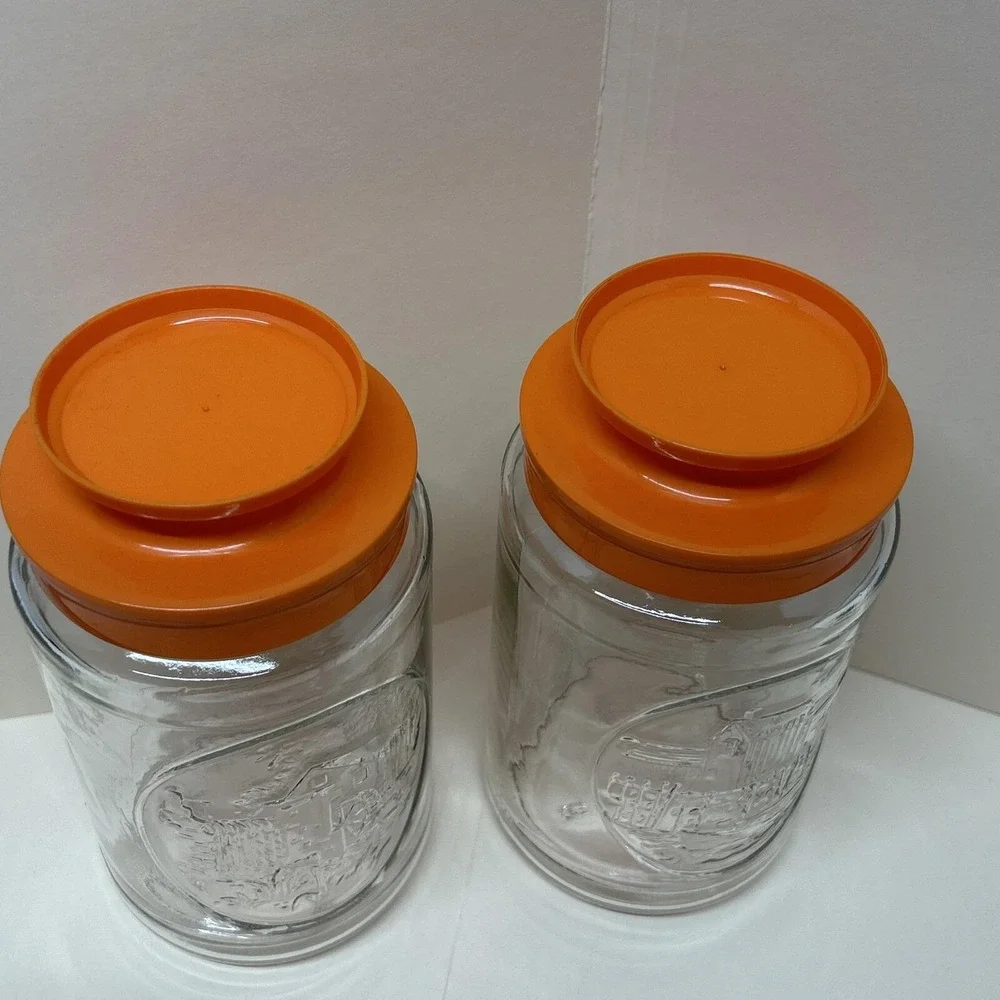 Anchor Hocking pair vintage