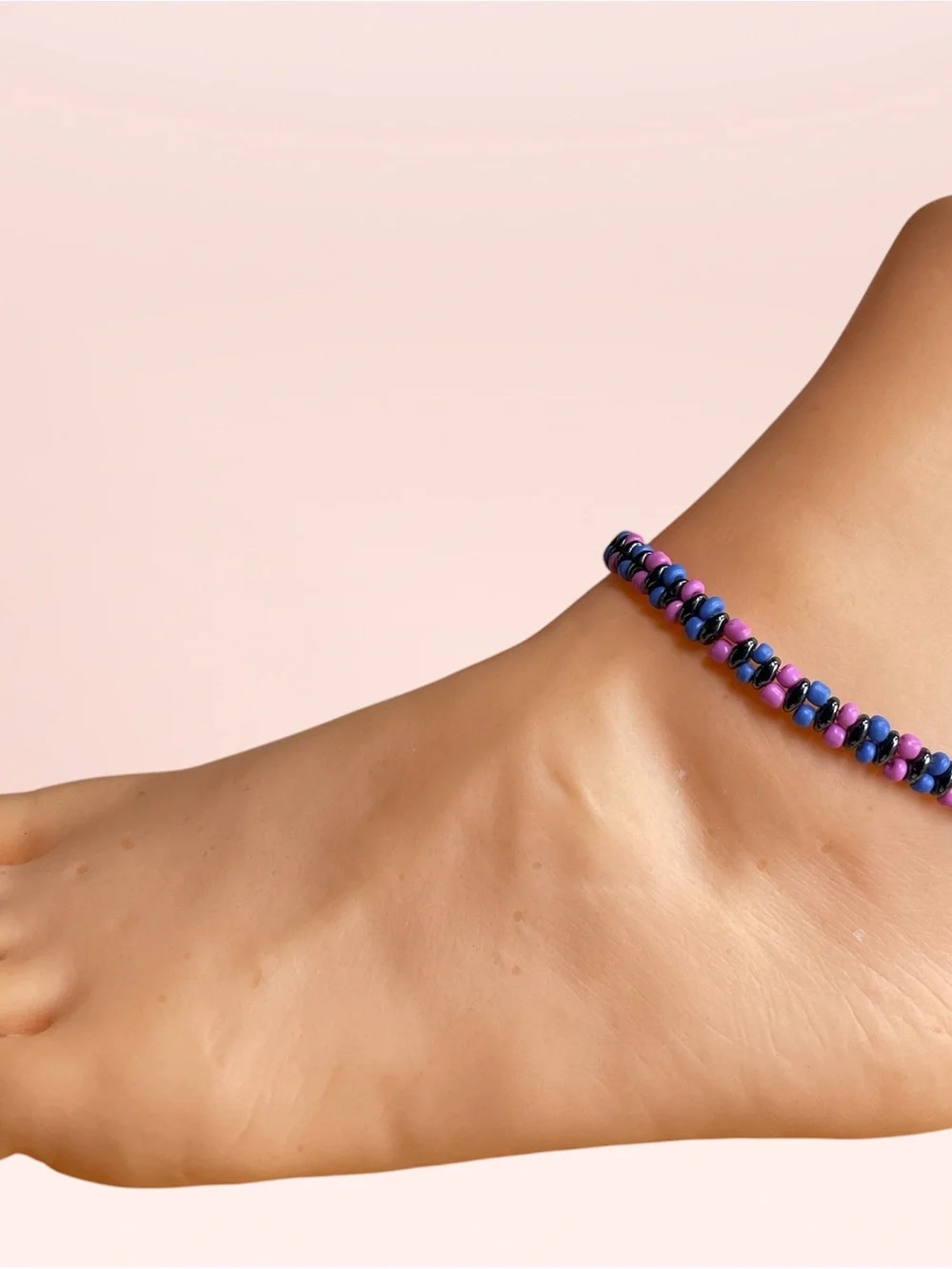 Handmade charming anklet