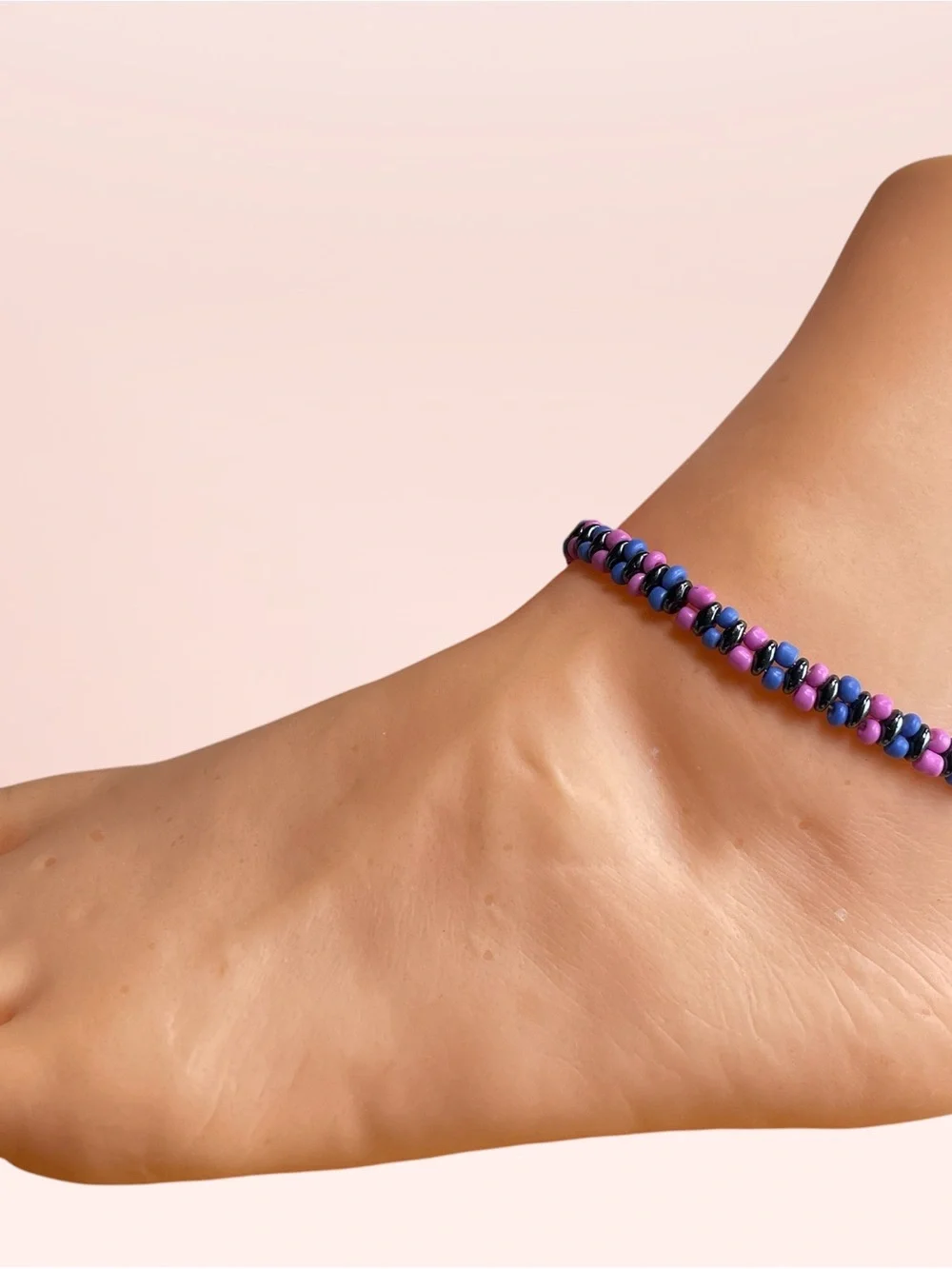 Handmade charming anklet