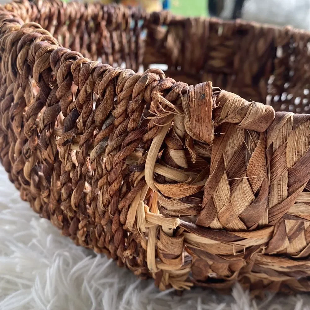 World Market Wicker Weaved Basket
