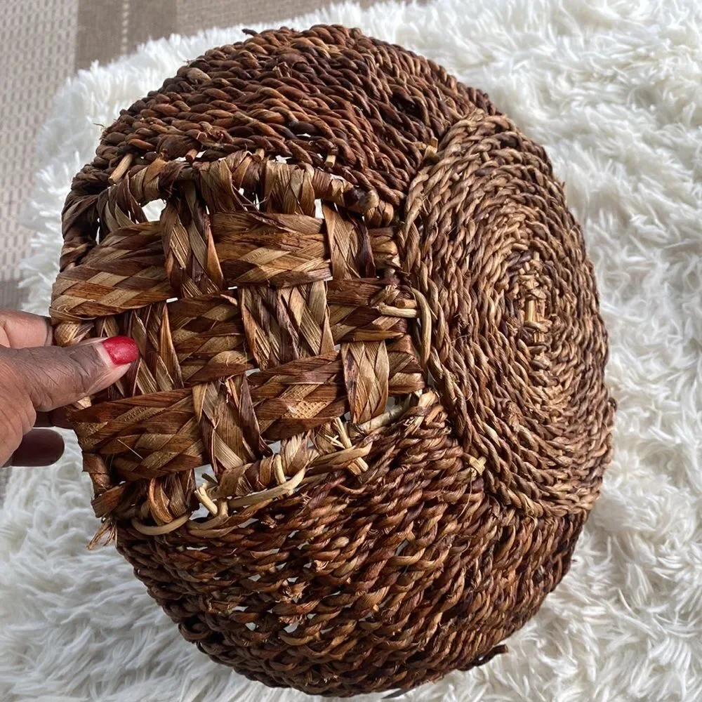 World Market Wicker Weaved Basket