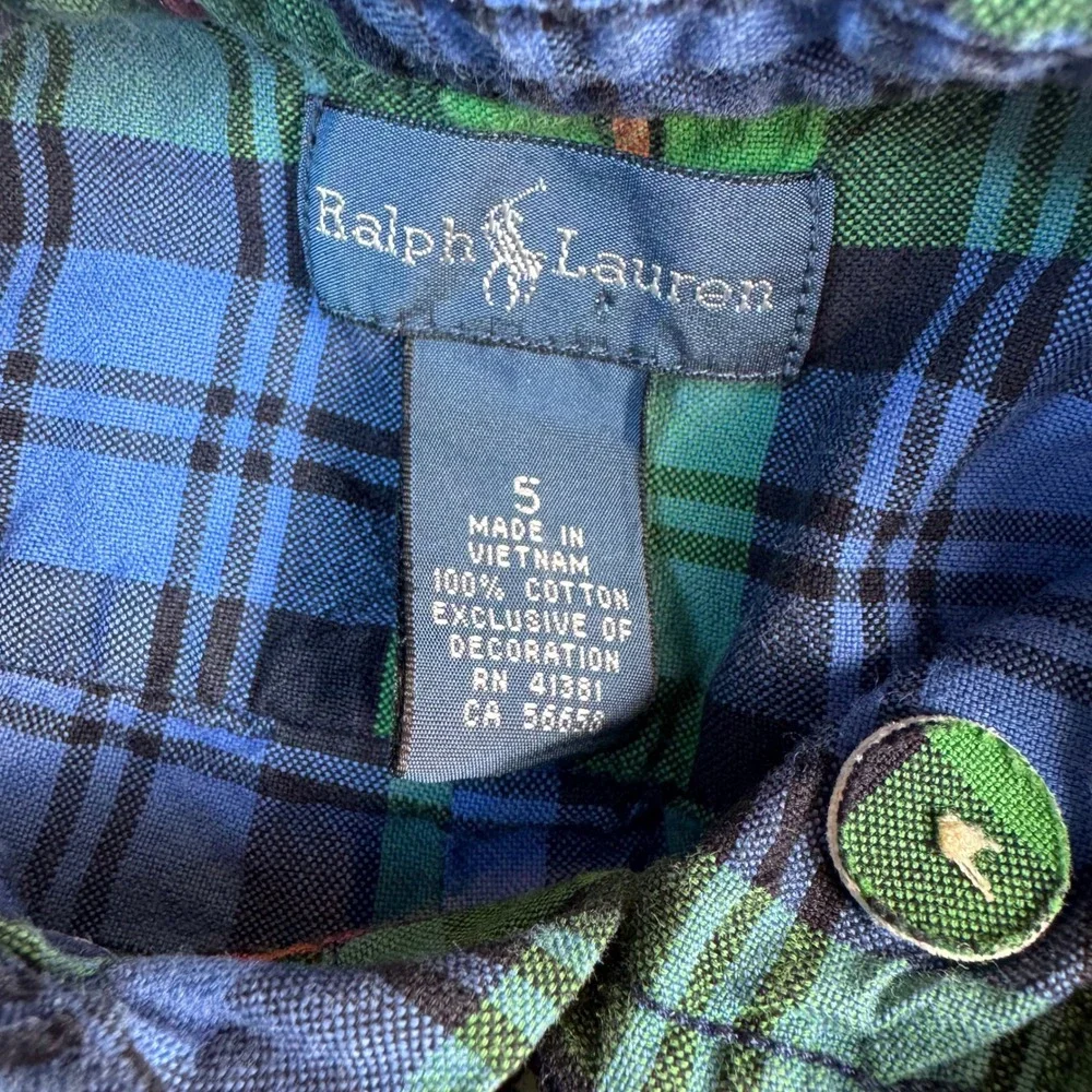Ralph Lauren classic plaid