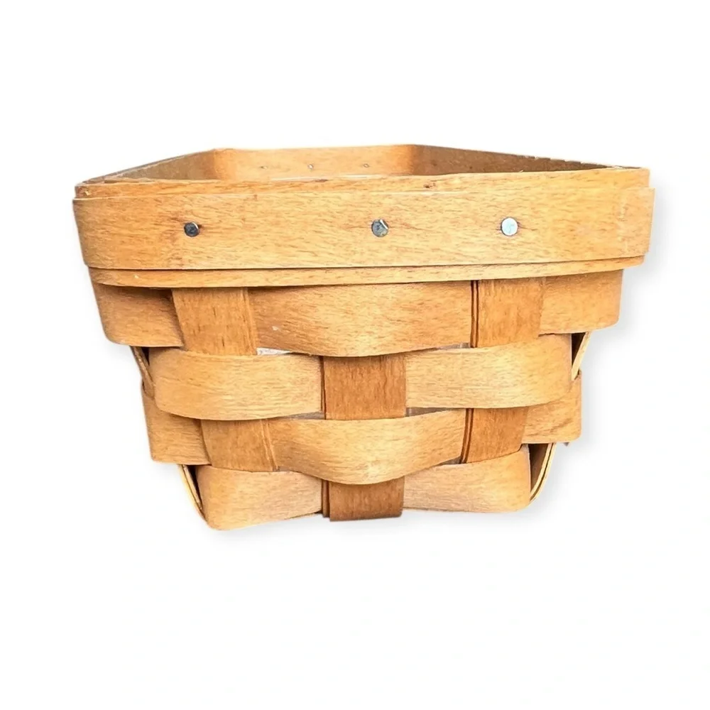 🌻Vintage Longaberger Cracker or Bread Baskets SET OF TWO (2)