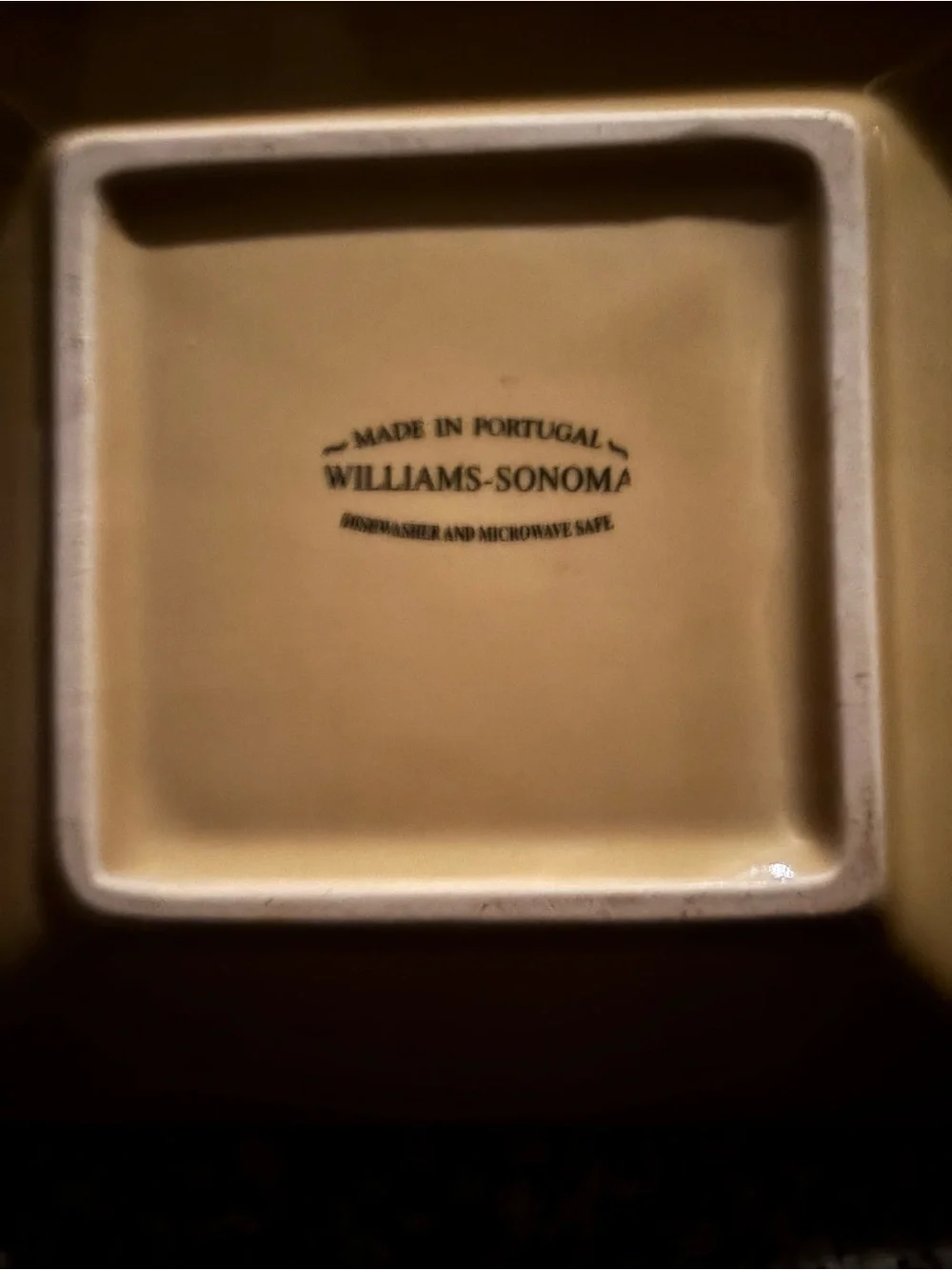 Williams Sonoma replacement square