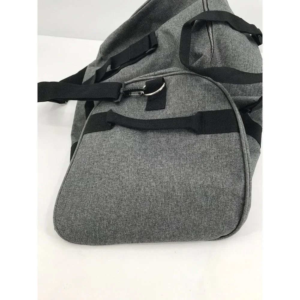 Michelob Ultra Duffle Duffel‎ Bag Gray Black Travel Gym Day Weekend