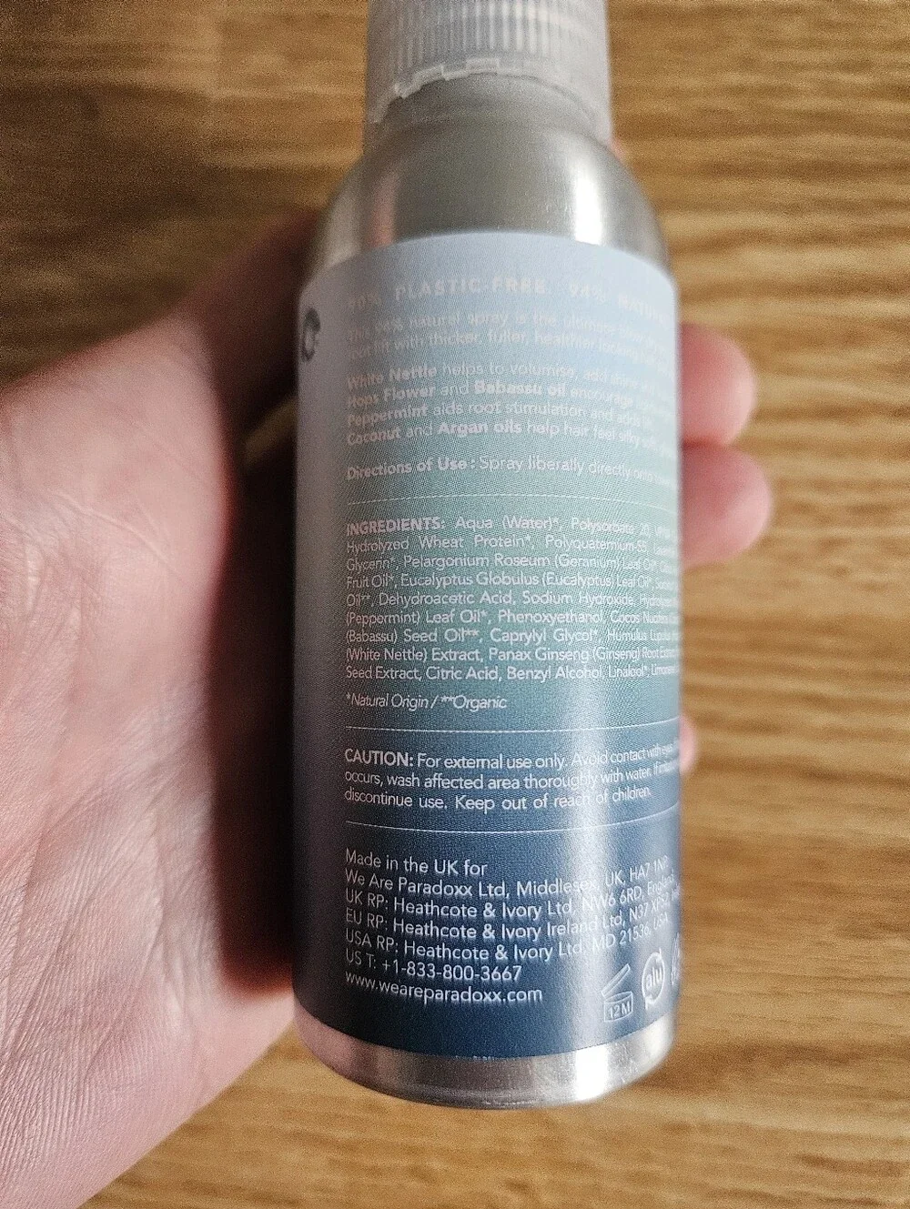 Paradox thicker blow styling