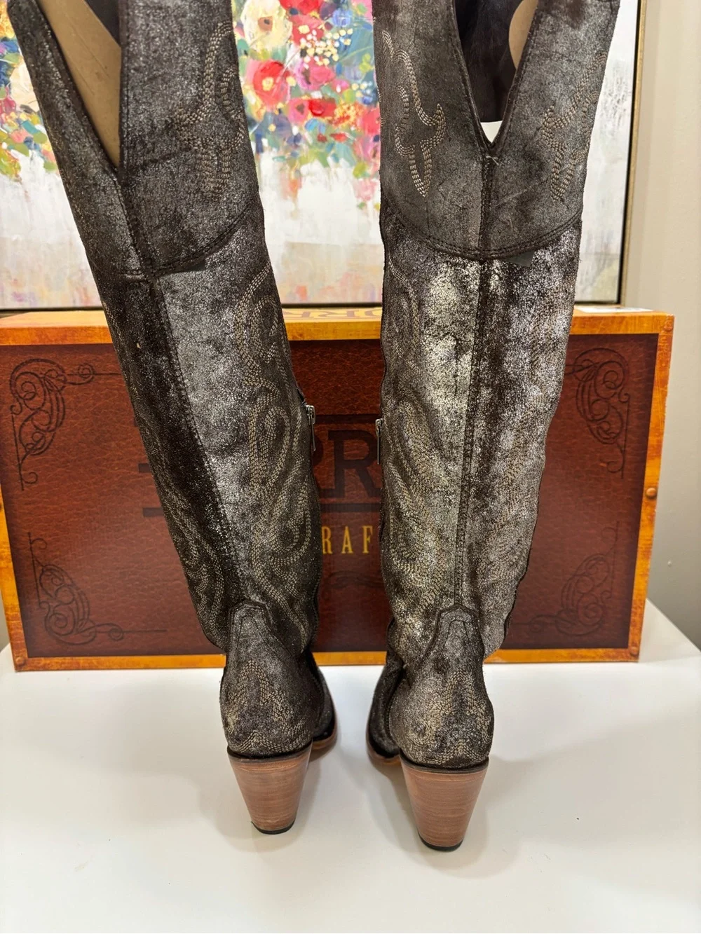 Corral brown silver