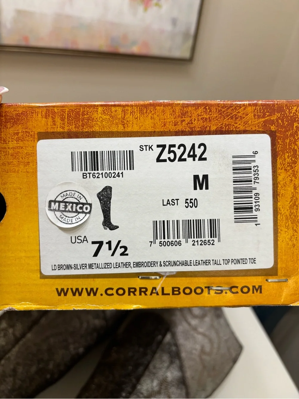 Corral brown silver