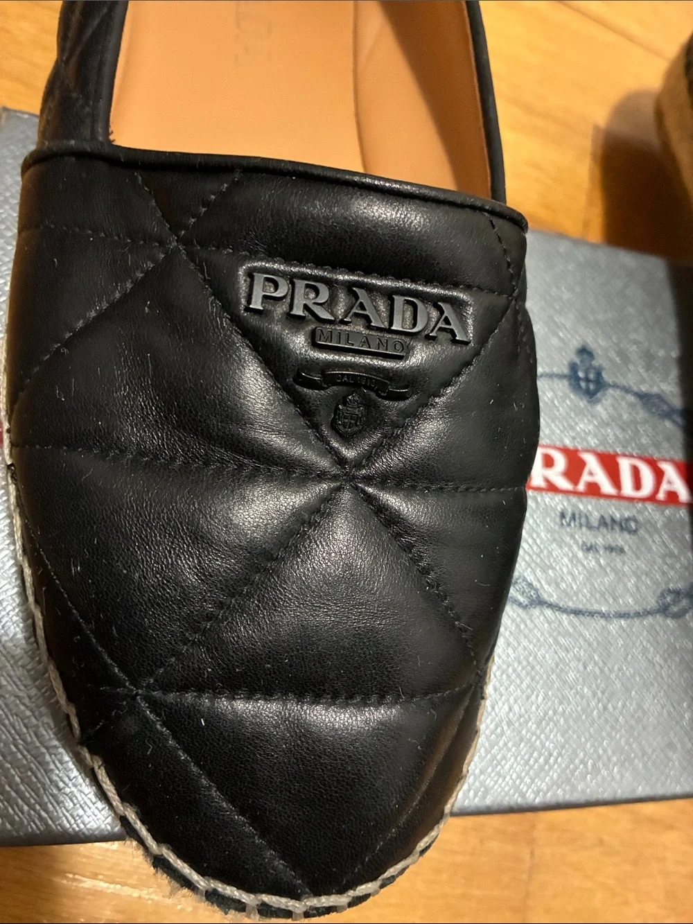 Prada authentic quilted