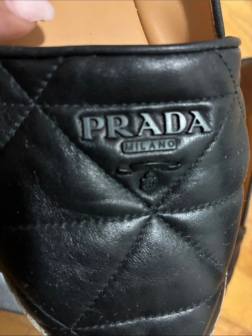 Prada authentic quilted