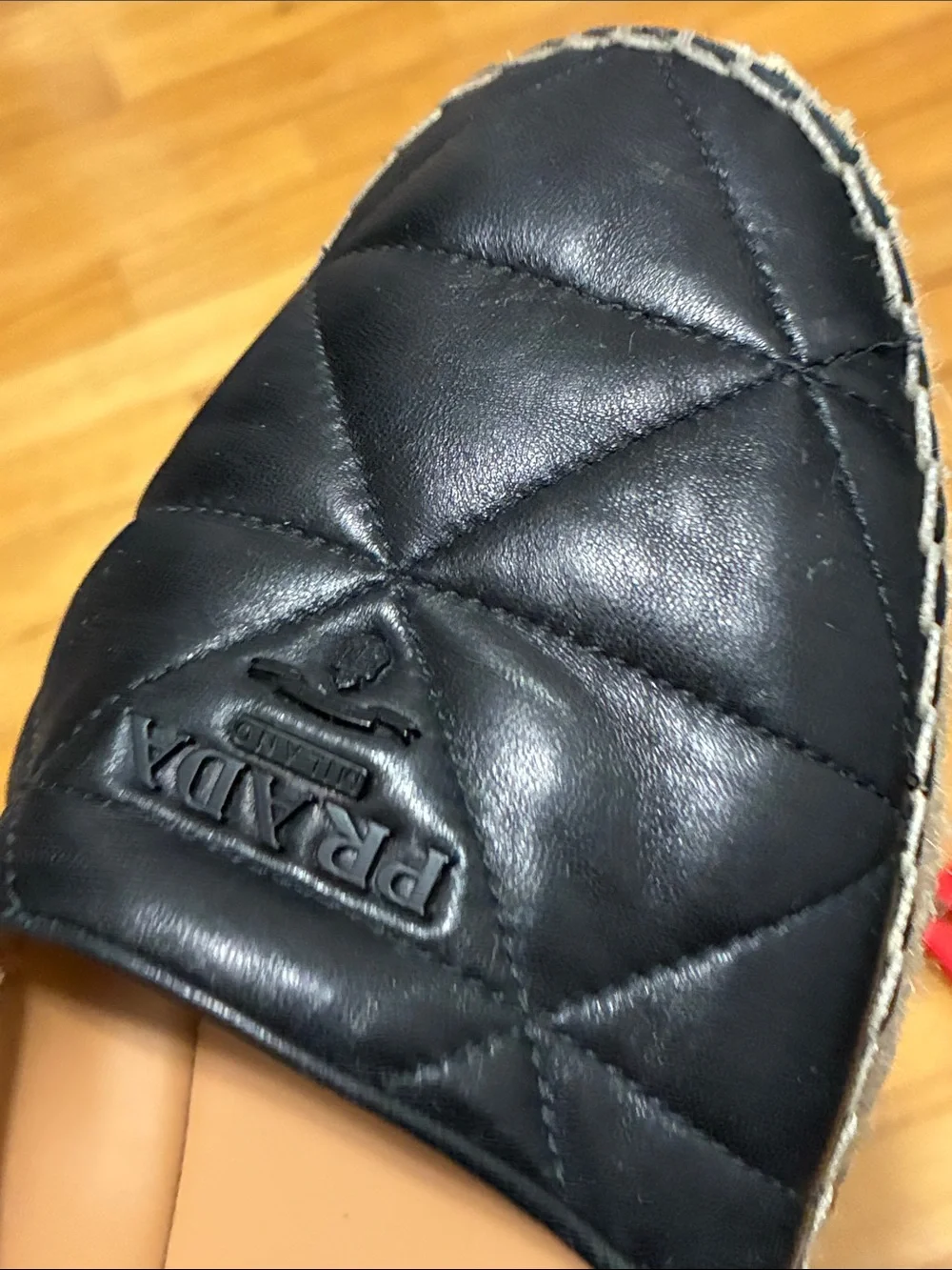 Prada authentic quilted