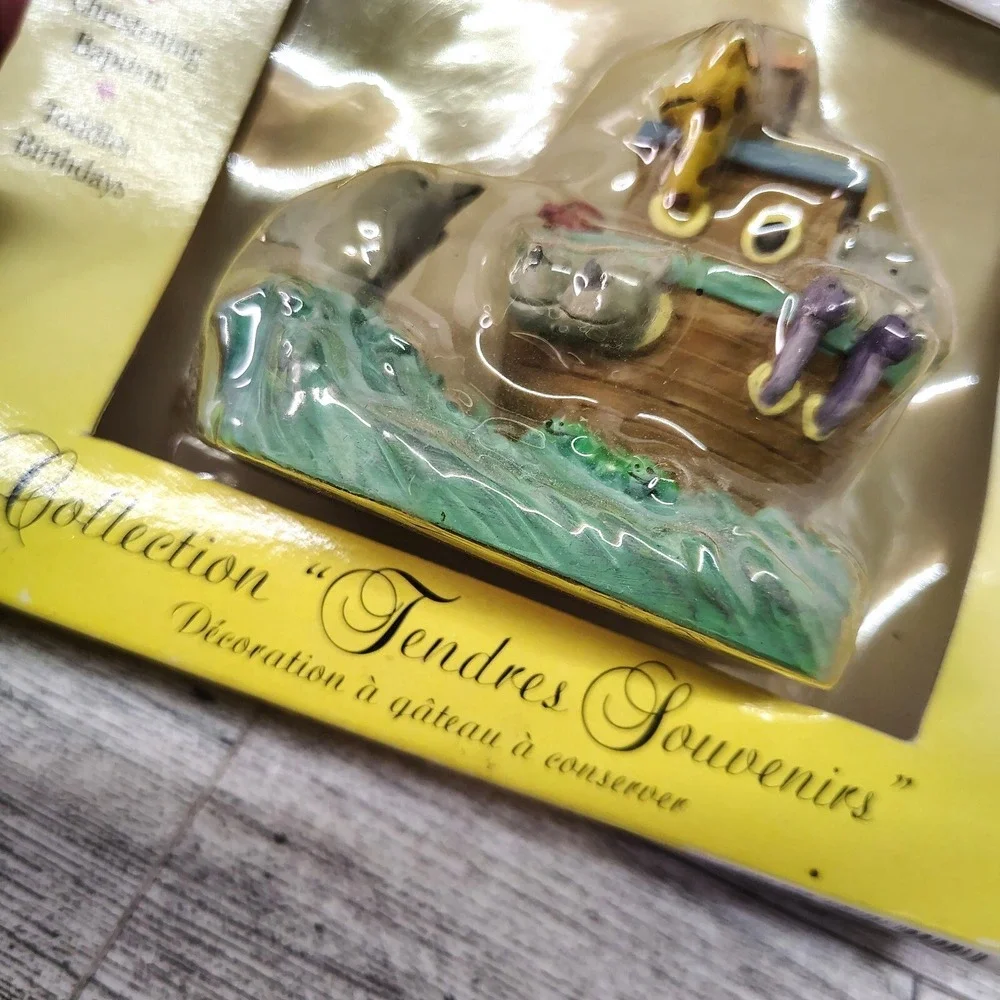 Wilton Noahs Ark Special Memories Keepsake Resin Cake Decoration Cake Topper New