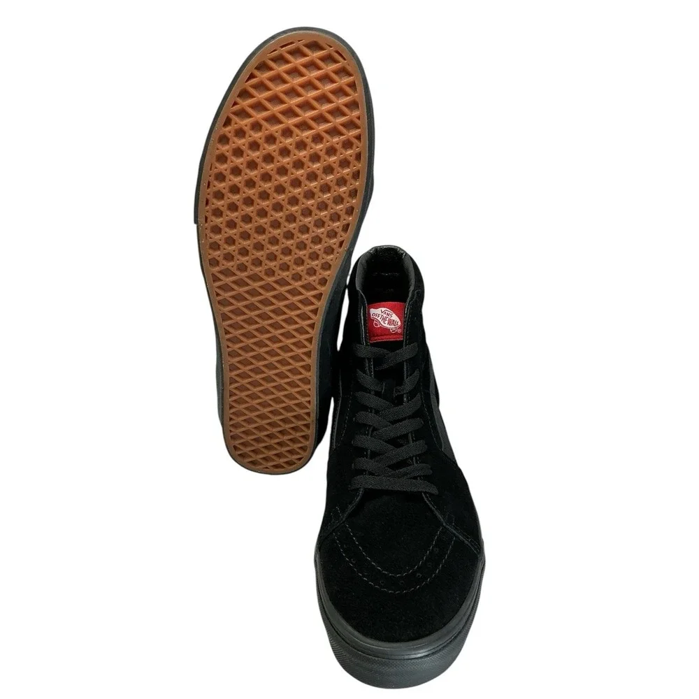 Vans Sk8-Hi Black/Black High Top VN000D5IBKA Men Size 9.5