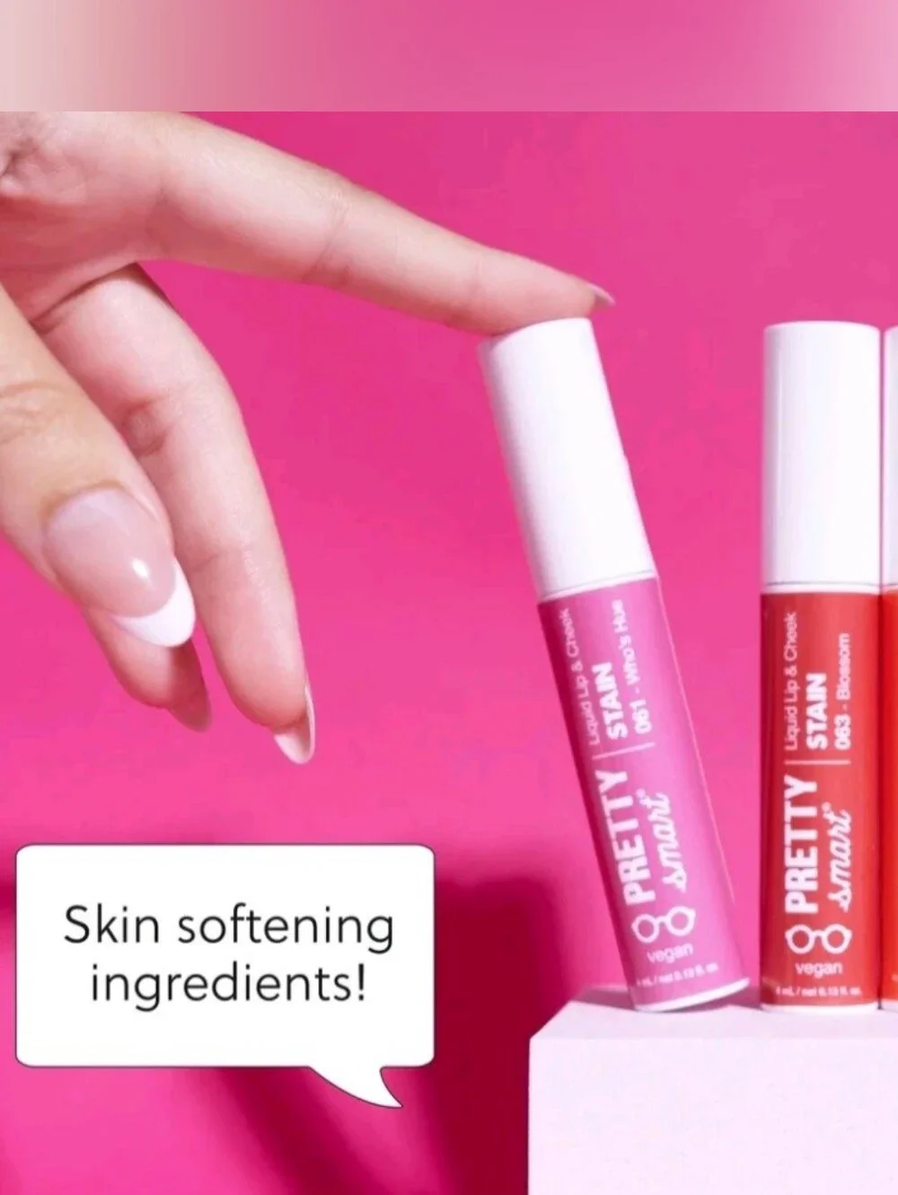Pretty Smart Liquid Lip & Cheek Stain In Who's Hue