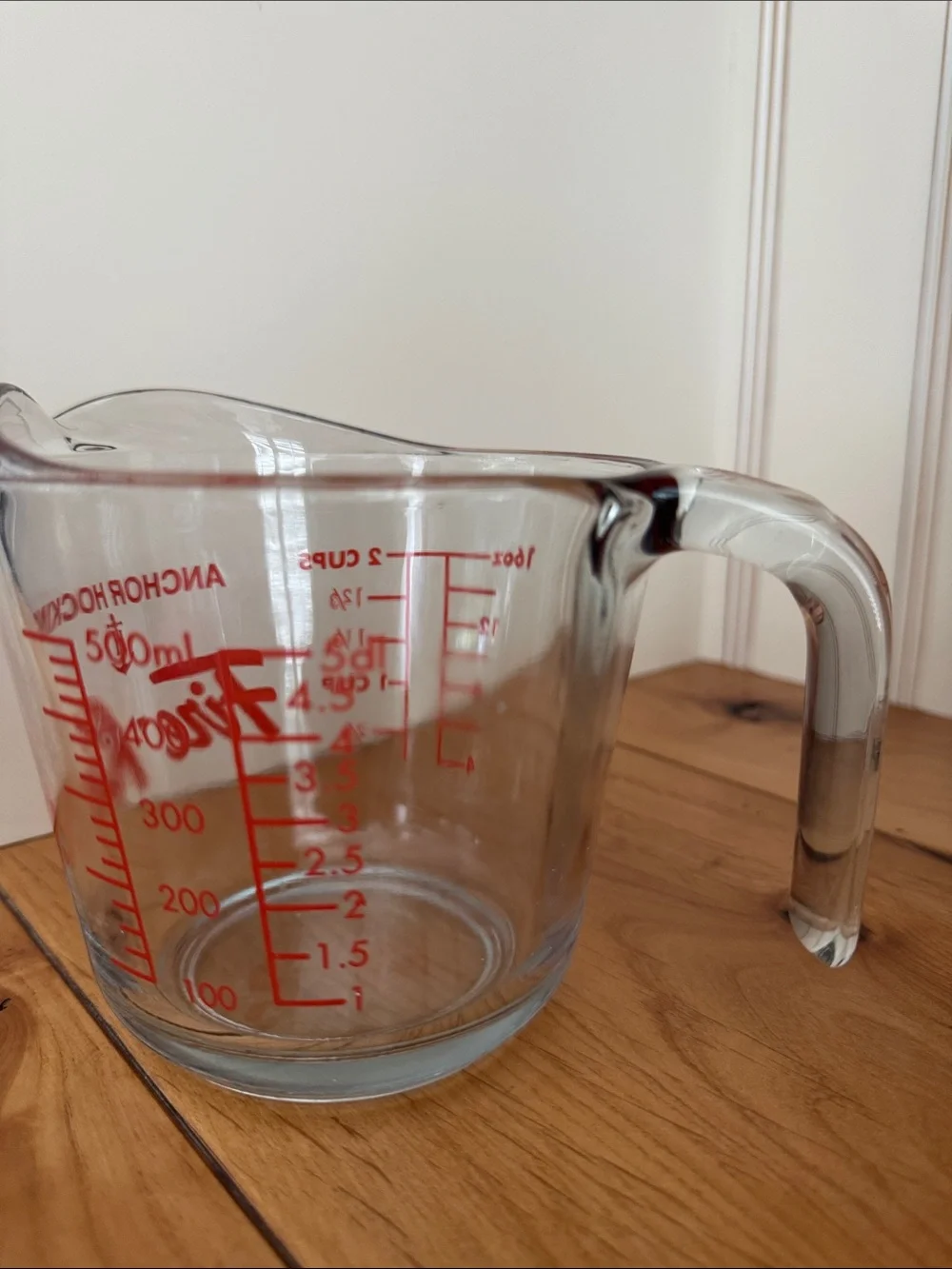 Anchor Hocking clear glass