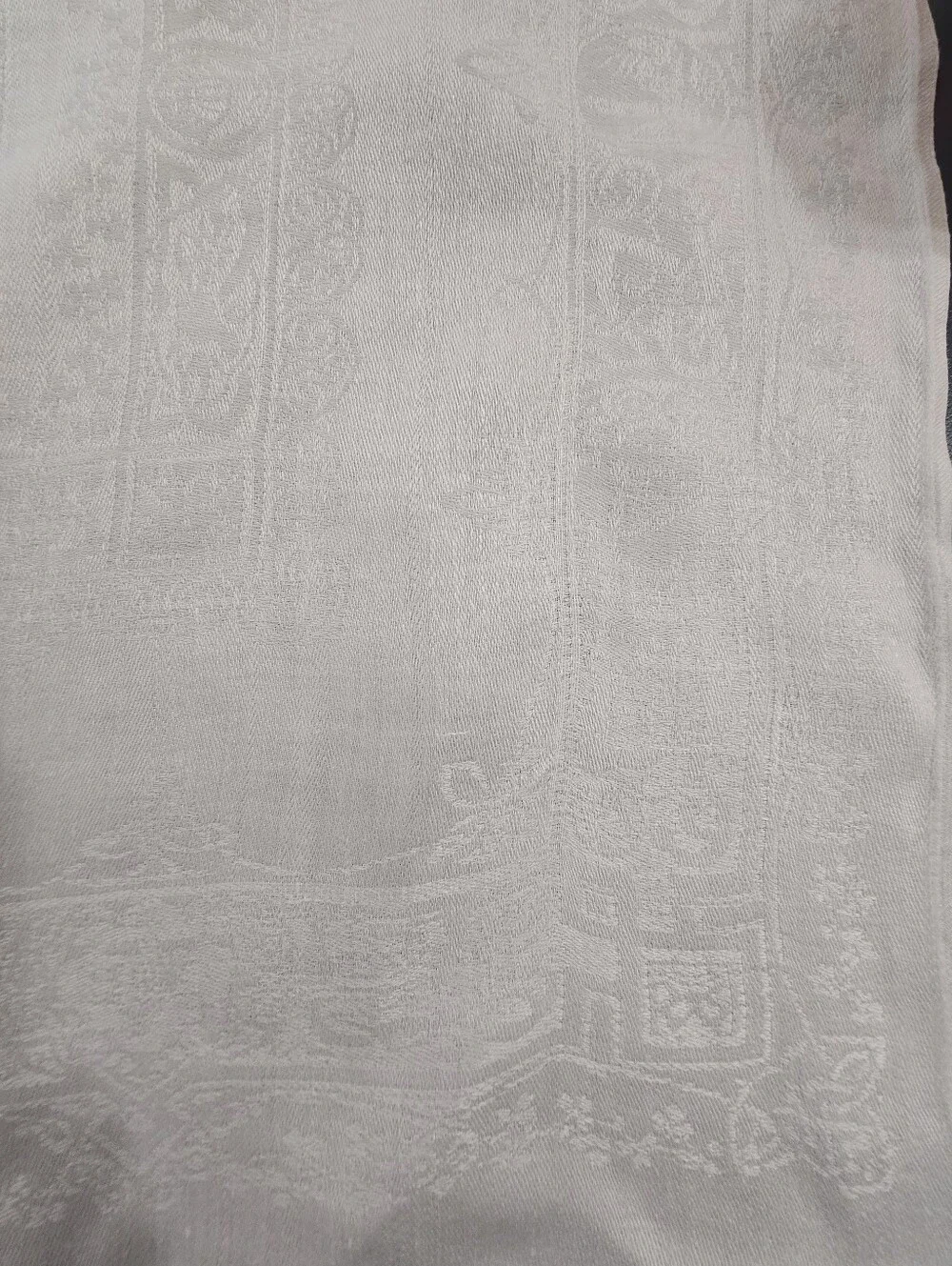 Vintage White Cloth Napkins Set Of 6