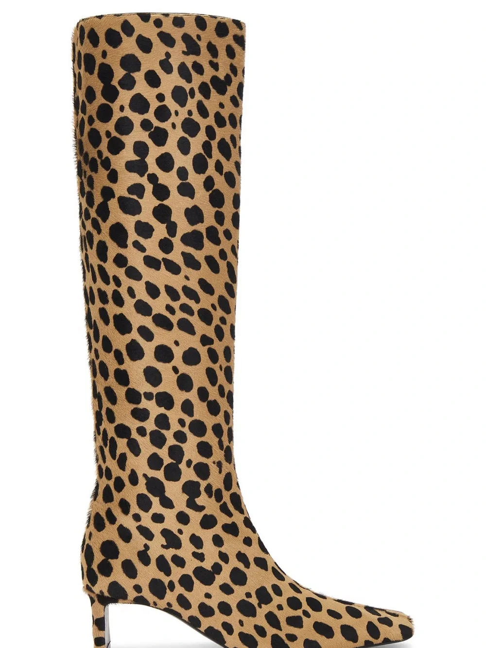 KHAITE Ona Knee High Boot 55mm - CAMEL/BLACK / IT 39.5