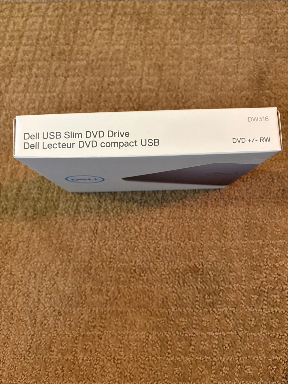NEW IN BOX Dell USB Slim DVD Drive DELL Lecteur DVD compact USB