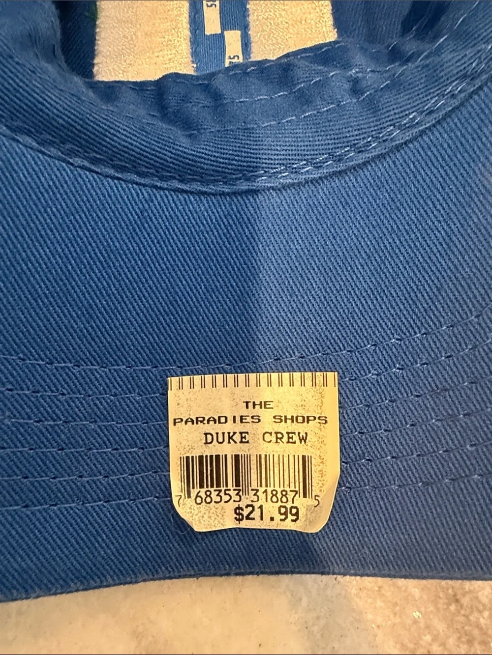 Duke Blue Adjustable Kids Baseball Cap